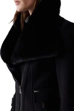 Manteau SALSA LISFUR Black 13 Manteau SALSA LISFUR Black -Magasin De Vêtements De Mode Pour Femmes salsa 126463 0000 4