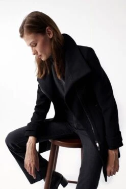 Manteau SALSA LISFUR Black 10 Manteau SALSA LISFUR Black -Magasin De Vêtements De Mode Pour Femmes salsa 126463 0000 6