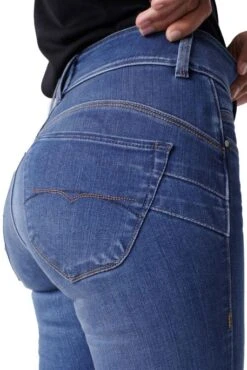 Jean SALSA SECRET PUSH IN SLIM Bleu -Magasin De Vêtements De Mode Pour Femmes salsa 126492 8504 5