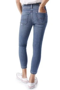 Jean SALSA SECRET SKINNY CROPPED Blue