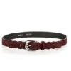 Ceinture SALSA TRESSEE Bordeaux -Magasin De Vêtements De Mode Pour Femmes salsa 15876 2