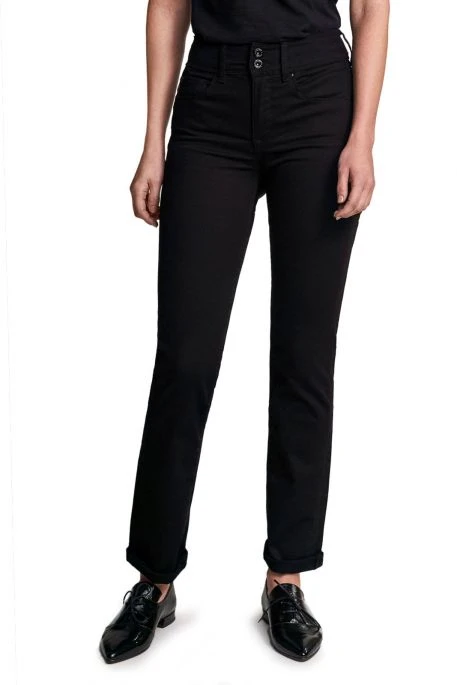 Jean SALSA SECRET SECRET PUSH IN SLIM Black 5 Jean SALSA SECRET SECRET PUSH IN SLIM Black – Image 3