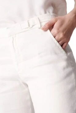 Pantalon SALSA CHINO CROPPED Ecru -Magasin De Vêtements De Mode Pour Femmes salsa 21005506 0071 5