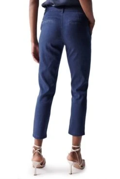 Pantalon SALSA CHINO CROPPED Chambray -Magasin De Vêtements De Mode Pour Femmes salsa 21005507 8503 3