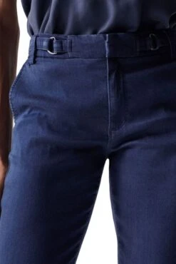 Pantalon SALSA CHINO CROPPED Chambray -Magasin De Vêtements De Mode Pour Femmes salsa 21005507 8503 5