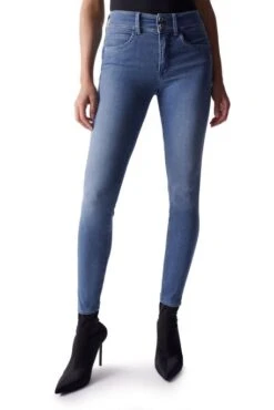Jean SALSA SECRET PUSH IN CROPPED SKINNY Blue -Magasin De Vêtements De Mode Pour Femmes salsa 21005680 8502 2