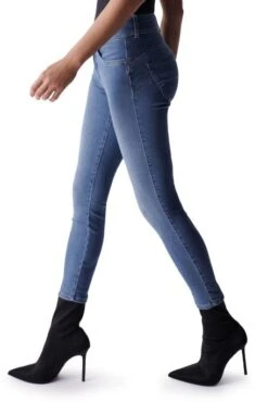 Jean SALSA SECRET PUSH IN CROPPED SKINNY Blue -Magasin De Vêtements De Mode Pour Femmes salsa 21005680 8502 4