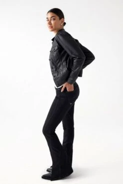 Blouson SALSA EFFET CUIR SLIM Black