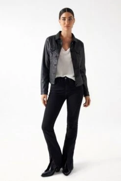 Blouson SALSA EFFET CUIR SLIM Black -Magasin De Vêtements De Mode Pour Femmes salsa 21006779 000 4