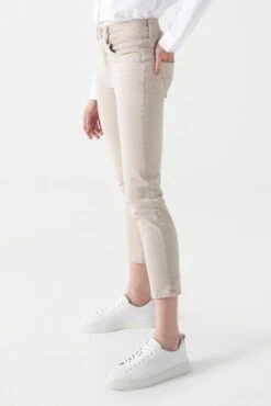 Jean SALSA PUSH IN SLIM Beige -Magasin De Vêtements De Mode Pour Femmes salsa 21007017 010 4