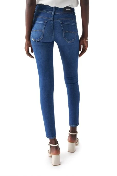 Jean SALSA SECRET PUSH IN SKINNY Bleu 6 Jean SALSA SECRET PUSH IN SKINNY Bleu – Image 4