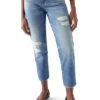 Jean SALSA TRUE CROPPED SLIM Blue -Magasin De Vêtements De Mode Pour Femmes salsa 26491 1