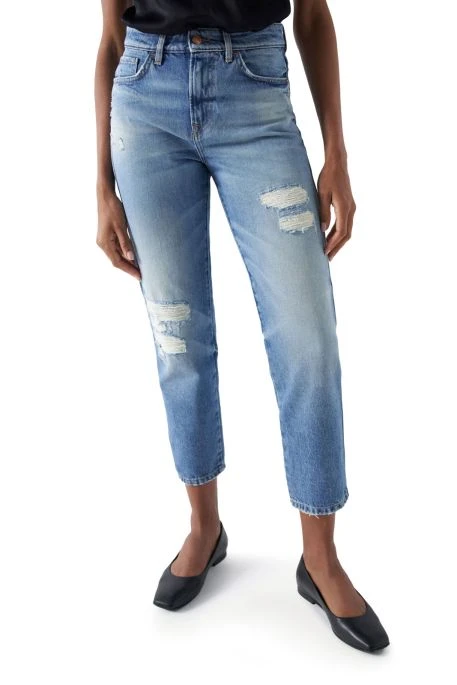 Jean SALSA TRUE CROPPED SLIM Blue 3 Jean SALSA TRUE CROPPED SLIM Blue