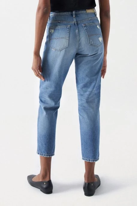 Jean SALSA TRUE CROPPED SLIM Blue 6 Jean SALSA TRUE CROPPED SLIM Blue – Image 4