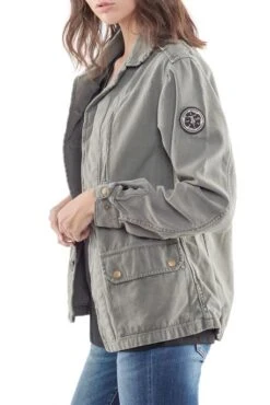 Veste LE TEMPS DES CERISES MILITARIE Khaki 9 Veste LE TEMPS DES CERISES MILITARIE Khaki -Magasin De Vêtements De Mode Pour Femmes tdc 14431 4