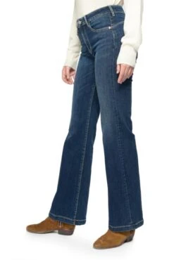 Jean LE TEMPS DES CERISES FLARE PULP TAILLE HAUTE Blue