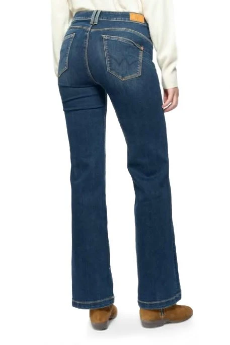 Jean LE TEMPS DES CERISES FLARE PULP TAILLE HAUTE Blue 7 Jean LE TEMPS DES CERISES FLARE PULP TAILLE HAUTE Blue – Image 5