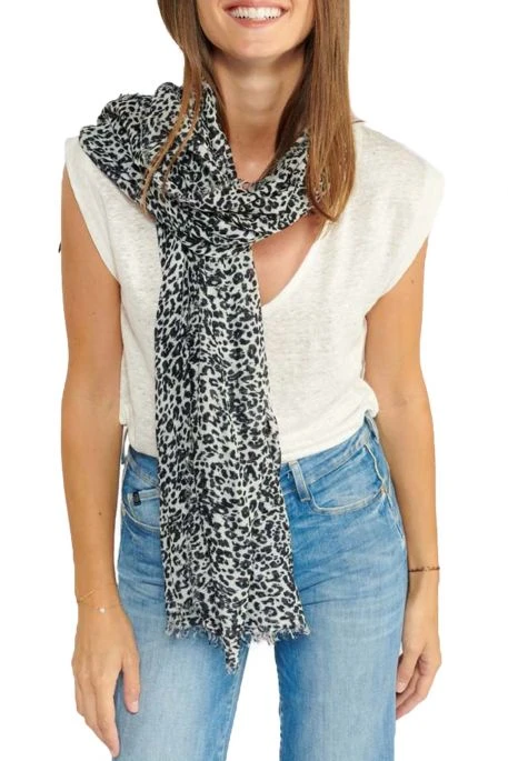 Foulard LE TEMPS DES CERISES JUNGLE Black 3 Foulard LE TEMPS DES CERISES JUNGLE Black
