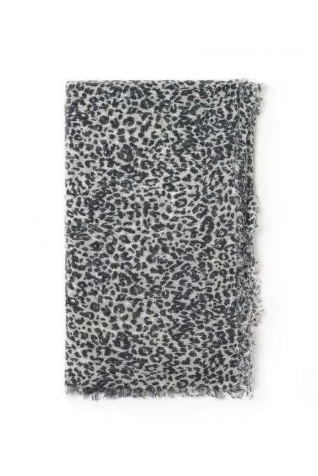 Foulard LE TEMPS DES CERISES JUNGLE Black 4 Foulard LE TEMPS DES CERISES JUNGLE Black – Image 2