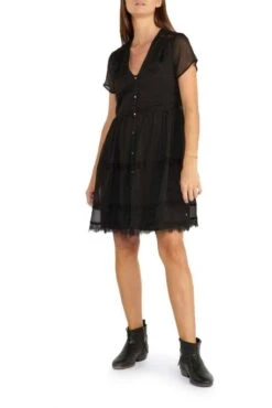 Robe LE TEMPS DES CERISES INAYA Black -Magasin De Vêtements De Mode Pour Femmes tdc 22480 1
