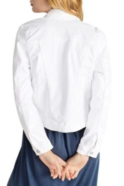 Blouson En Jean LE TEMPS DES CERISES LILLY White -Magasin De Vêtements De Mode Pour Femmes tdc 22743 2