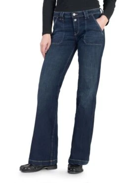 Jean LE TEMPS DES CERISES FLARE N°1 Blue -Magasin De Vêtements De Mode Pour Femmes tdc 25277 2