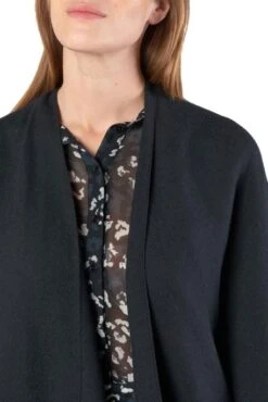 Poncho LE TEMPS DES CERISES PILI Black -Magasin De Vêtements De Mode Pour Femmes tdc 25869 3