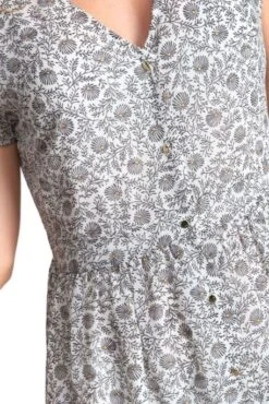 Robe LE TEMPS DES CERISES CHARDON Black/White -Magasin De Vêtements De Mode Pour Femmes tdc fchardon00000mc 0432 black 4