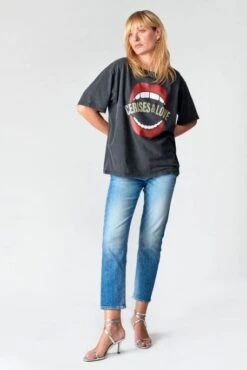 Tee Shirt LE TEMPS DES CERISES JOEL Black 8 Tee Shirt LE TEMPS DES CERISES JOEL Black -Magasin De Vêtements De Mode Pour Femmes tdc fjoel00000000mc 0001 1