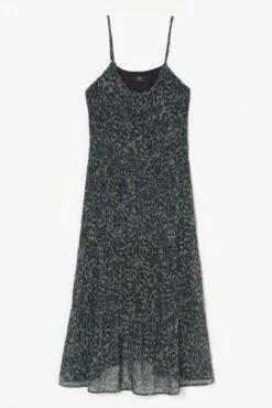 Robe LE TEMPS DES CERISES LISAKA Kaki