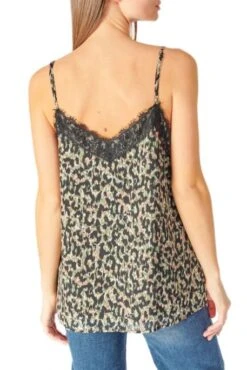 Débardeur LE TEMPS DES CERISES SCOTT Green Leo -Magasin De Vêtements De Mode Pour Femmes tdc fscott 9444 gree3