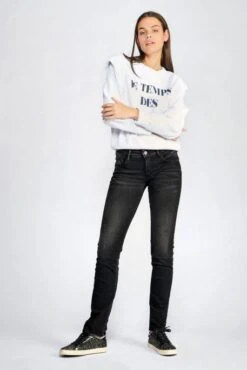 Jean LE TEMPS DES CERISES Haid Pulp Black -Magasin De Vêtements De Mode Pour Femmes tdc jfhai w1272 0403 blac 6