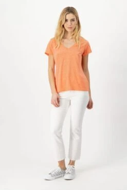 Jean TEDDY SMITH CROPPED BC Blanc -Magasin De Vêtements De Mode Pour Femmes teddy 30116227 202 1