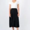 Jupe Longue TEDDY SMITH PLISSA Noir