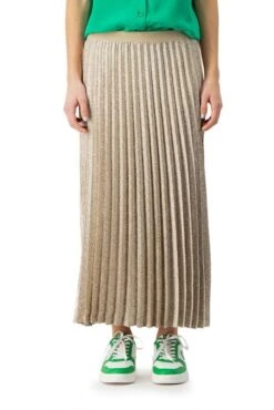 Jupe Longue TEDDY SMITH PLISSA Doré -Magasin De Vêtements De Mode Pour Femmes teddy 30516384 222 2
