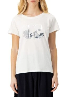 Tee-Shirt TEDDY SMITH LAURA Middle White