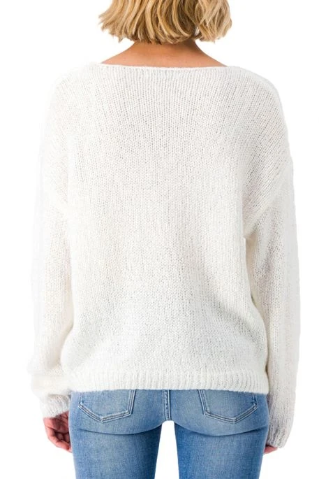 Pull TEDDY SMITH MOLLY Middle White 4 Pull TEDDY SMITH MOLLY Middle White – Image 2