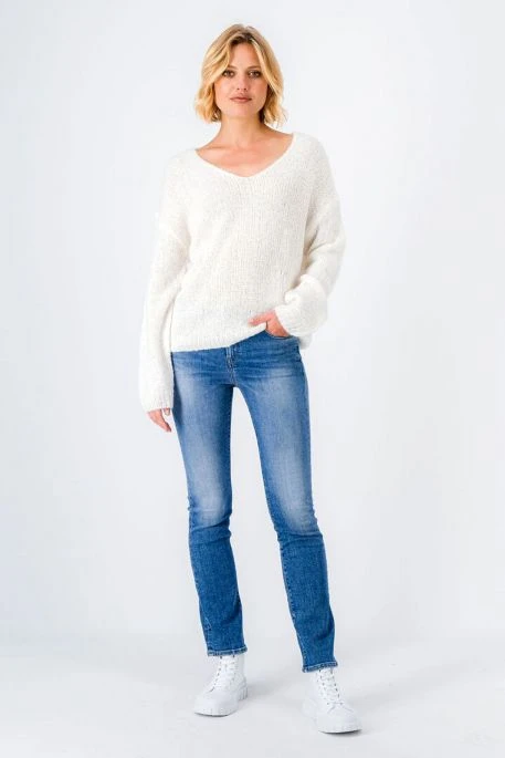 Pull TEDDY SMITH MOLLY Middle White 3 Pull TEDDY SMITH MOLLY Middle White