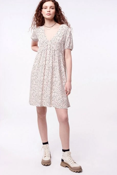 Robe TEDDY SMITH ROMY Middle White 3 Robe TEDDY SMITH ROMY Middle White