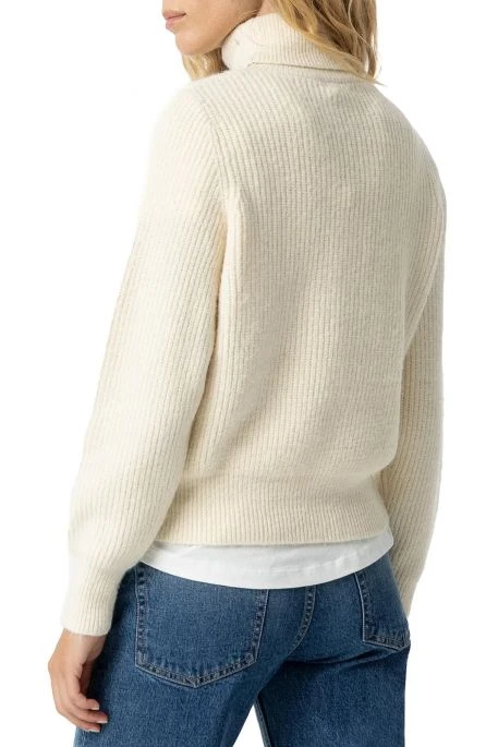 Pull Col Roulé TIFFOSI MORGANA Beige 4 Pull Col Roulé TIFFOSI MORGANA Beige – Image 2