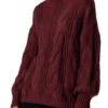 Pull Col Roulé TIFFOSI MELISSA Red 2 Pull Col Roulé TIFFOSI MELISSA Red -Magasin De Vêtements De Mode Pour Femmes tiffosi 10051751 575 1