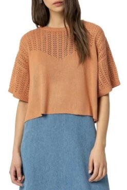 Pull Manches Courtes TIFFOSI Bone -Magasin De Vêtements De Mode Pour Femmes tiffosi 26670 1