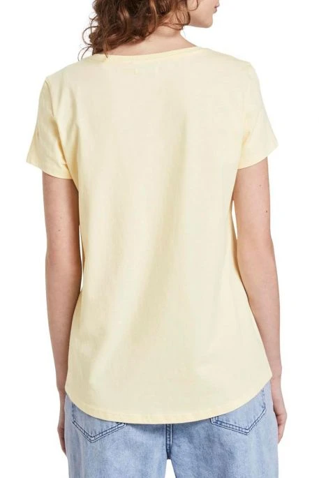 Tee Shirt TOM TAILOR LARISSA Yellow 6 Tee Shirt TOM TAILOR LARISSA Yellow – Image 4
