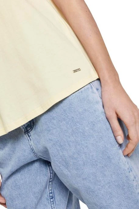 Tee Shirt TOM TAILOR LARISSA Yellow 4 Tee Shirt TOM TAILOR LARISSA Yellow – Image 2