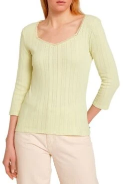 Tee Shirt TOM TAILOR Soft Jade Green -Magasin De Vêtements De Mode Pour Femmes tom tailor 22851 1