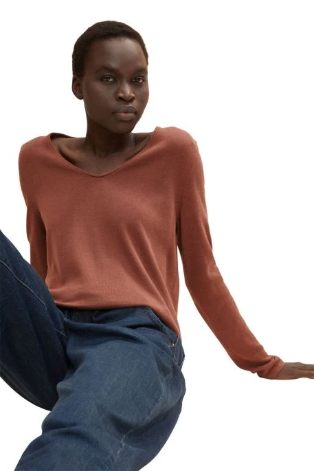 Pull TOM TAILOR Grounded Brown 5 Pull TOM TAILOR Grounded Brown – Image 3