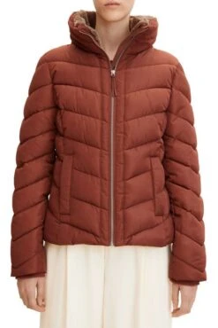 Blouson TOM TAILOR Grounded Brown -Magasin De Vêtements De Mode Pour Femmes tt 24096 1