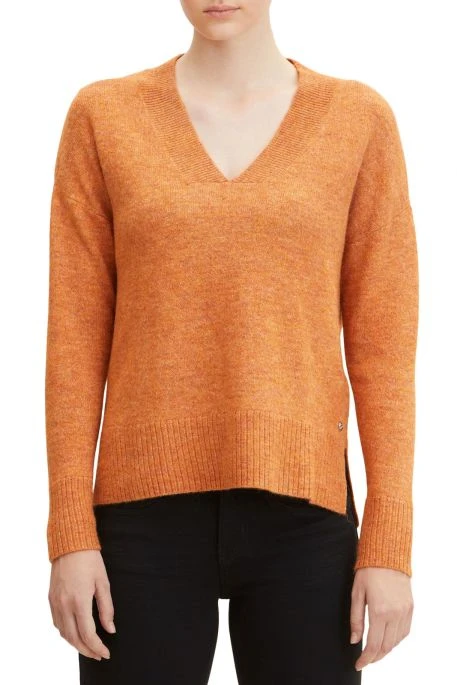 Pull TOM TAILOR V-NECK Rusty 5 Pull TOM TAILOR V-NECK Rusty – Image 3