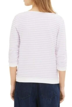 Sweat Rayé TOM TAILOR Lilac -Magasin De Vêtements De Mode Pour Femmes tt 24312 2