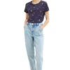 Tee Shirt TOM TAILOR COEUR Navy -Magasin De Vêtements De Mode Pour Femmes tt 24347 3
